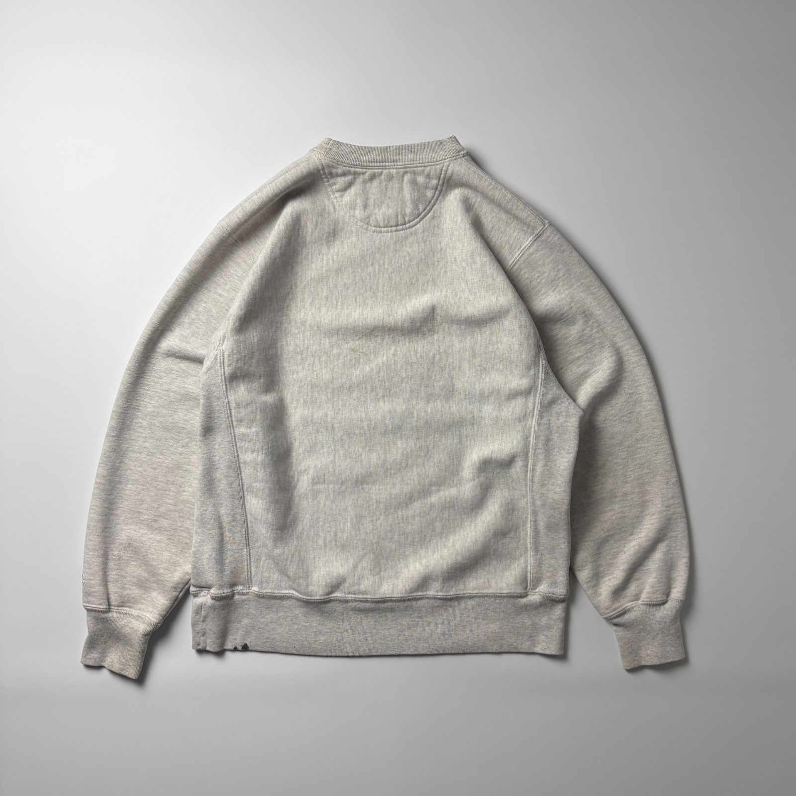 Champion チャンピオン リバースウィーブ S グレー 灰色 カレッジロゴ 
