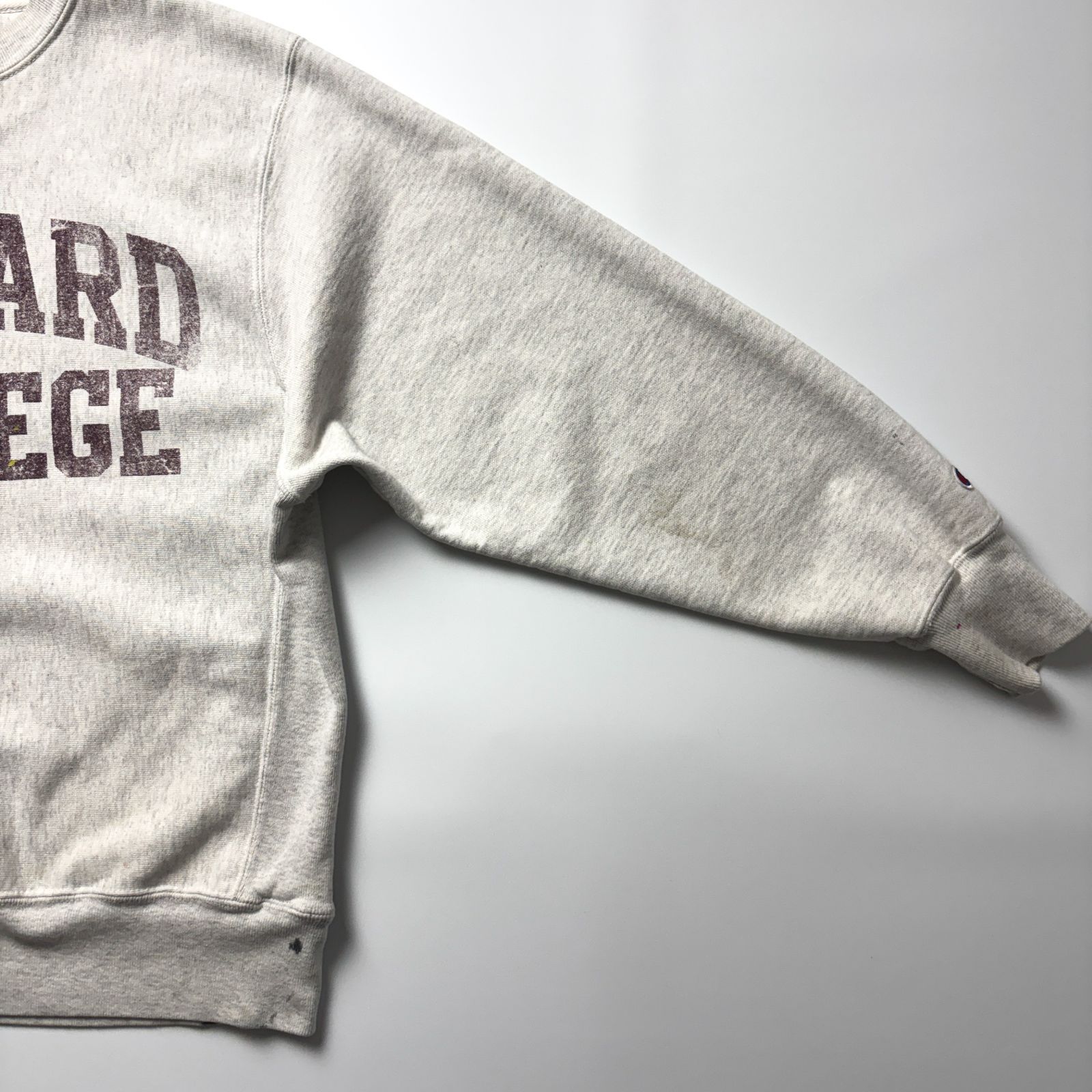 Champion チャンピオン リバースウィーブ S グレー 灰色 カレッジロゴ 