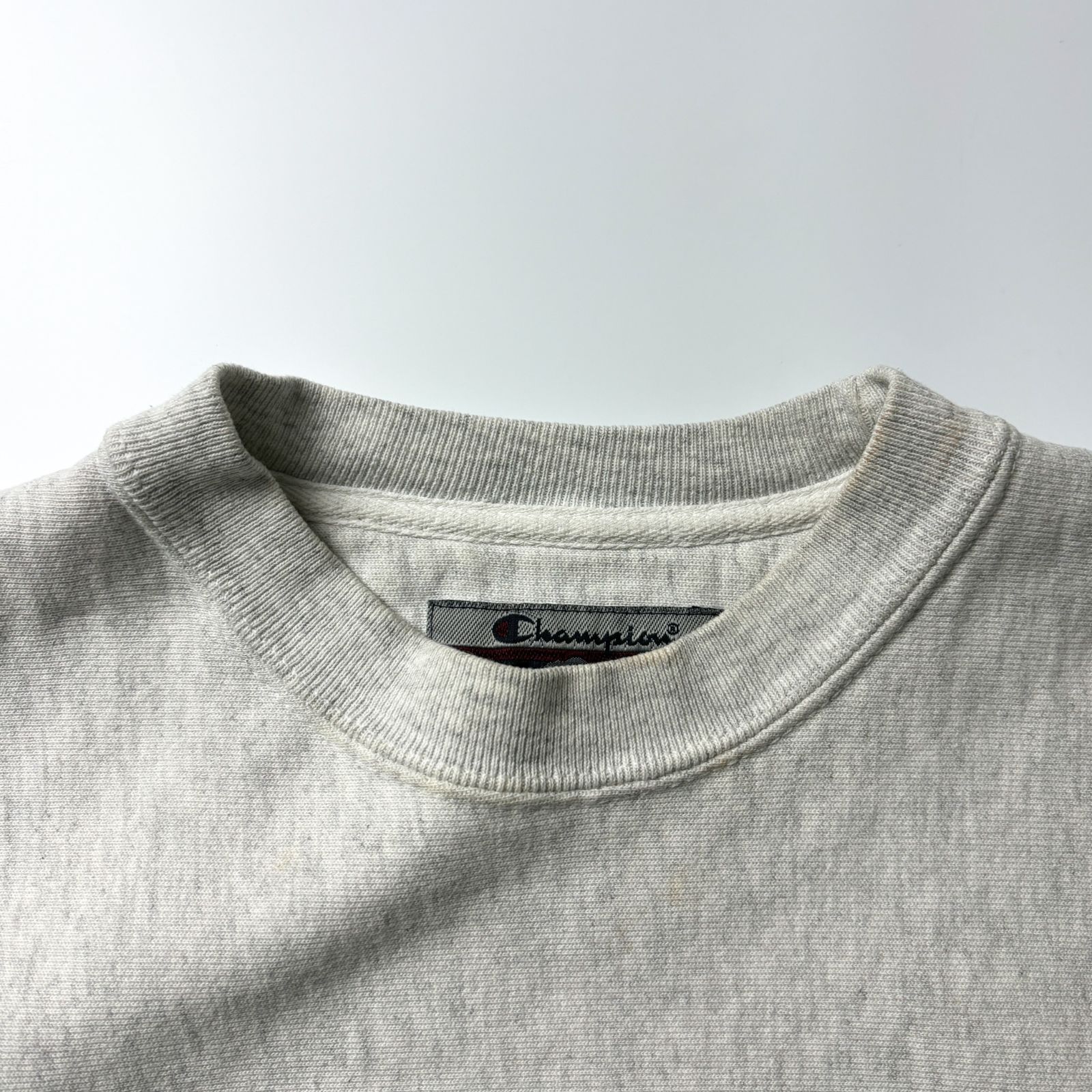 Champion チャンピオン リバースウィーブ S グレー 灰色 カレッジロゴ 