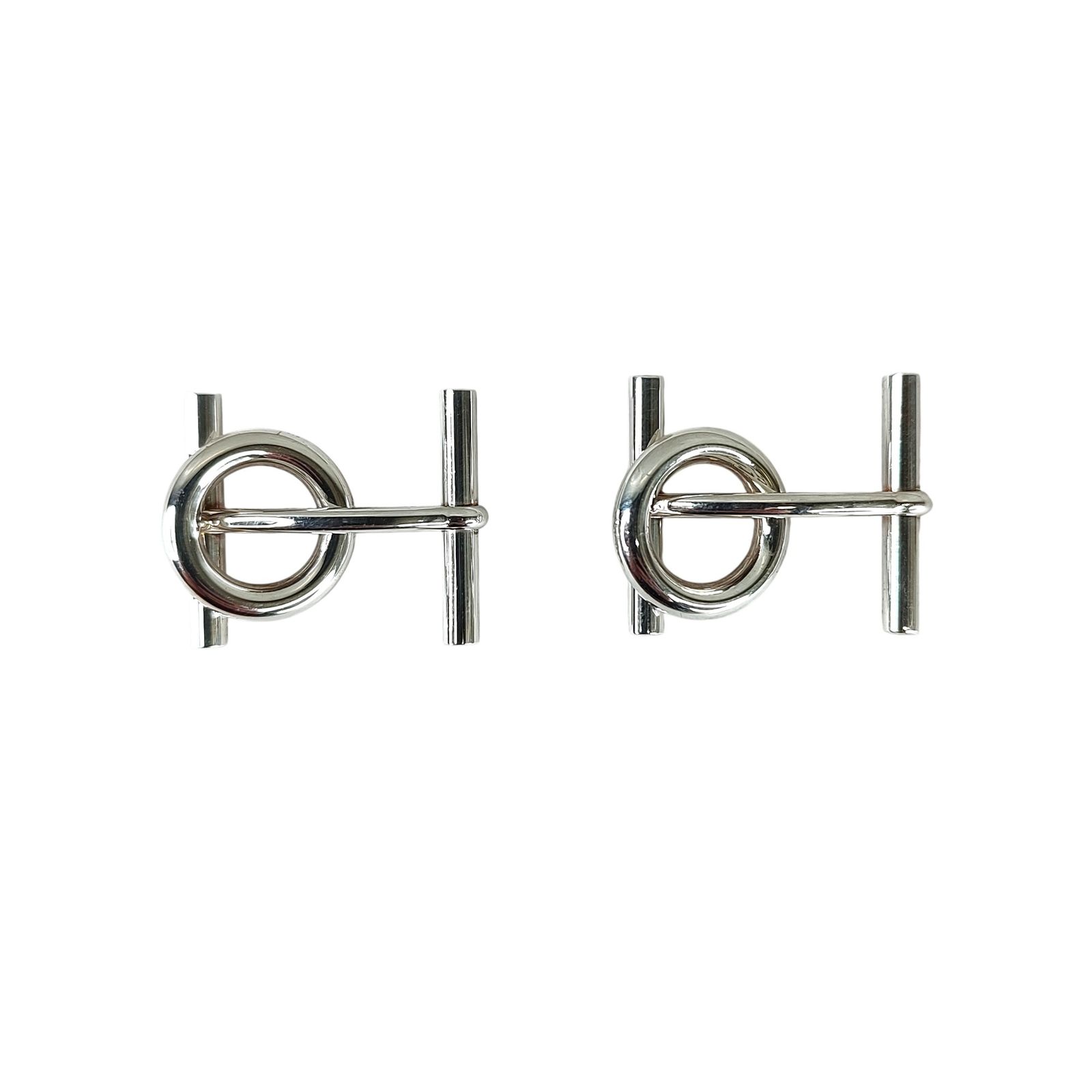 Hermes エルメス シェーヌダンクル カフスリンクス カフス AG925 FREE