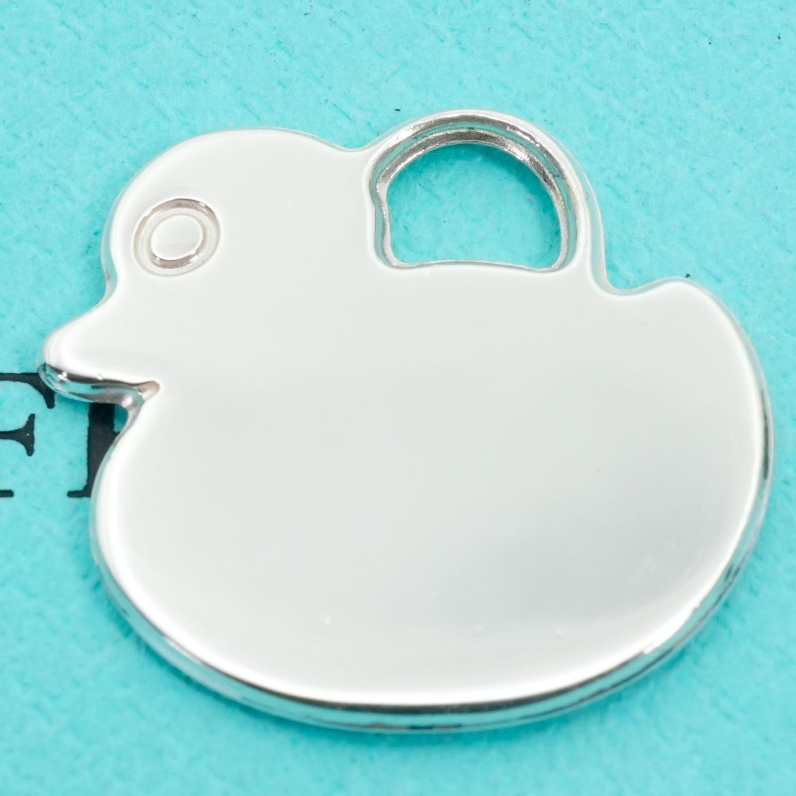 極美品 ティファニー ダック アヒル ペンダントトップ チャーム/24