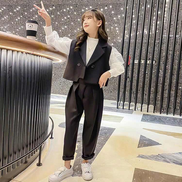 再入荷 卒業式 入学式 スーツ 女の子 パンツスーツ 大きいサイズ 