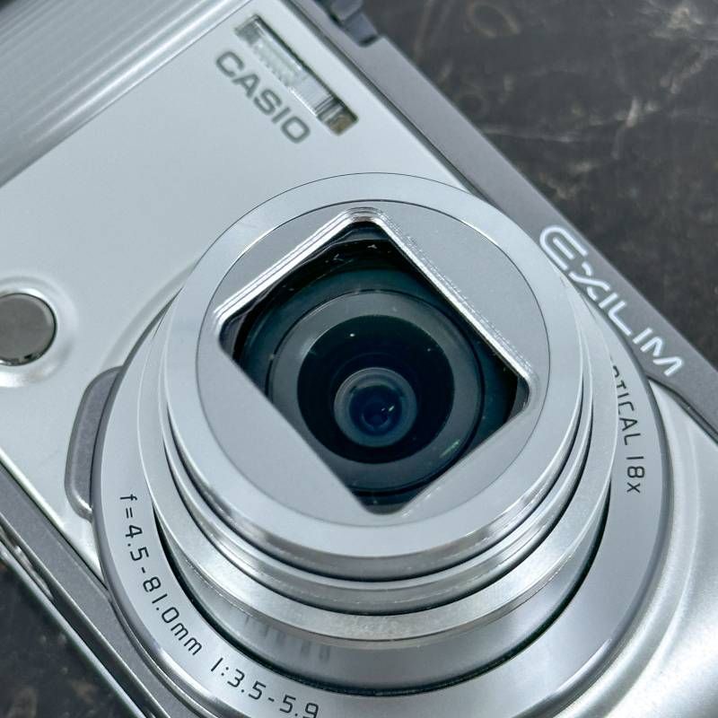 CASIO EXILIM EX-ZR1700 シルバー コンパクトデジタルカメラ 1610万