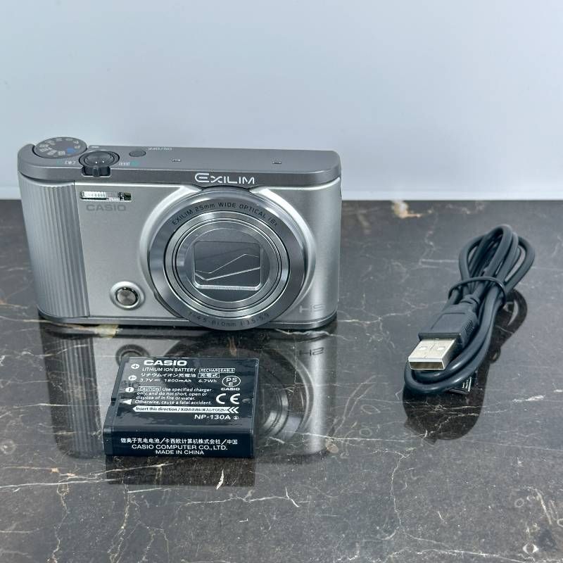 CASIO EXILIM EX-ZR1700 シルバー コンパクトデジタルカメラ 1610万