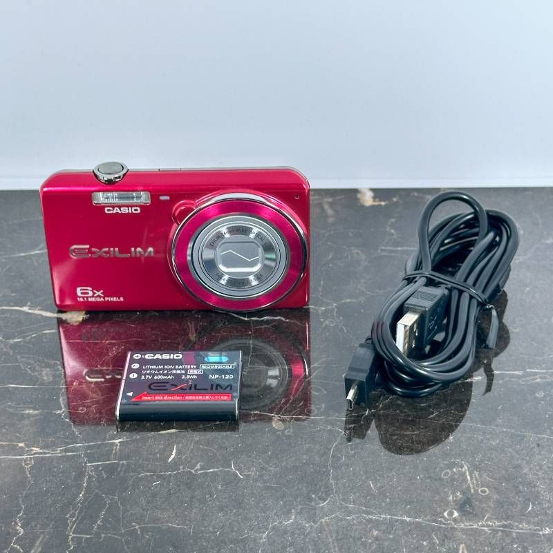 CASIO EXILIM EX-Z31 レッド コンパクトデジタルカメラ 1610万画素