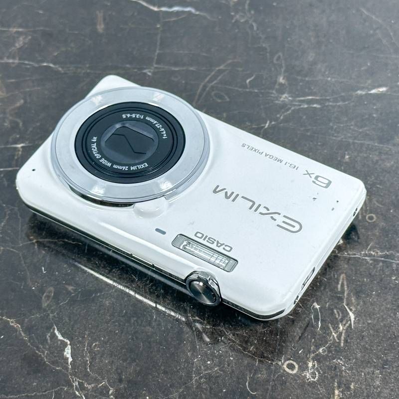 CASIO EXILIM EX-ZS26 ホワイト コンパクトデジタルカメラ 1610万画素