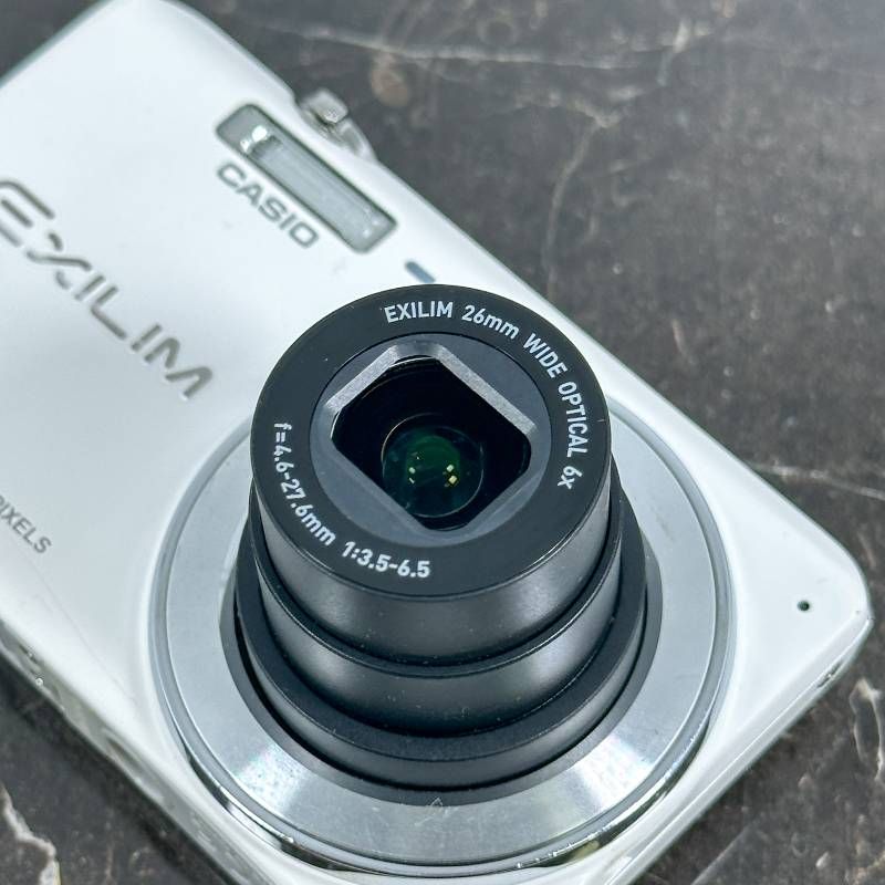 CASIO EXILIM EX-ZS26 ホワイト コンパクトデジタルカメラ 1610万画素