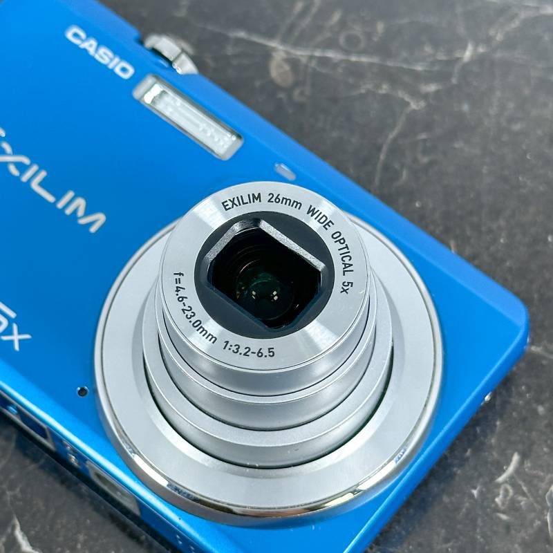 CASIO EXILIM EX-ZS10 ブルー コンデジ デジカメ 光学5倍ズーム HD動画