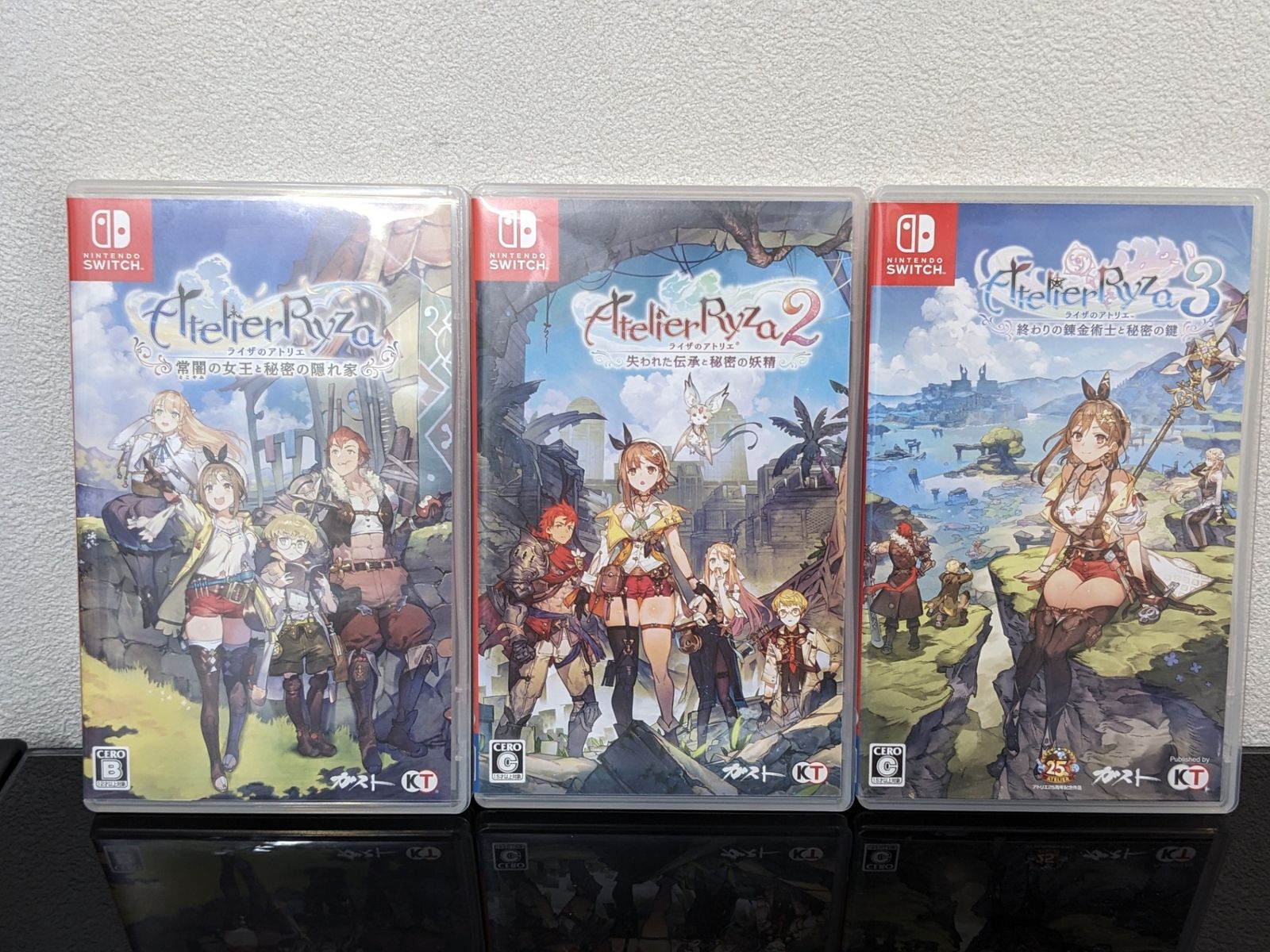 Nintendo Switch◇ライザのアトリエ1/ライザのアトリエ2/ライザの