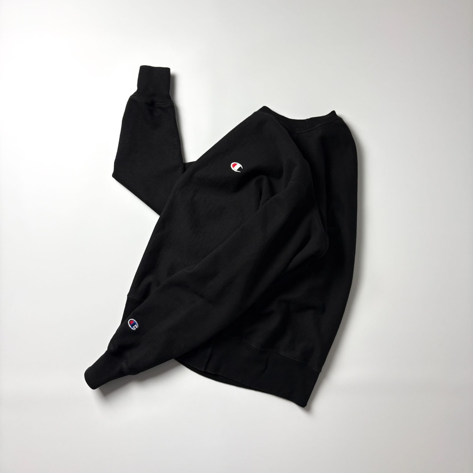 Champion チャンピオン リバースウィーブ M ブラック 黒 スウェット 