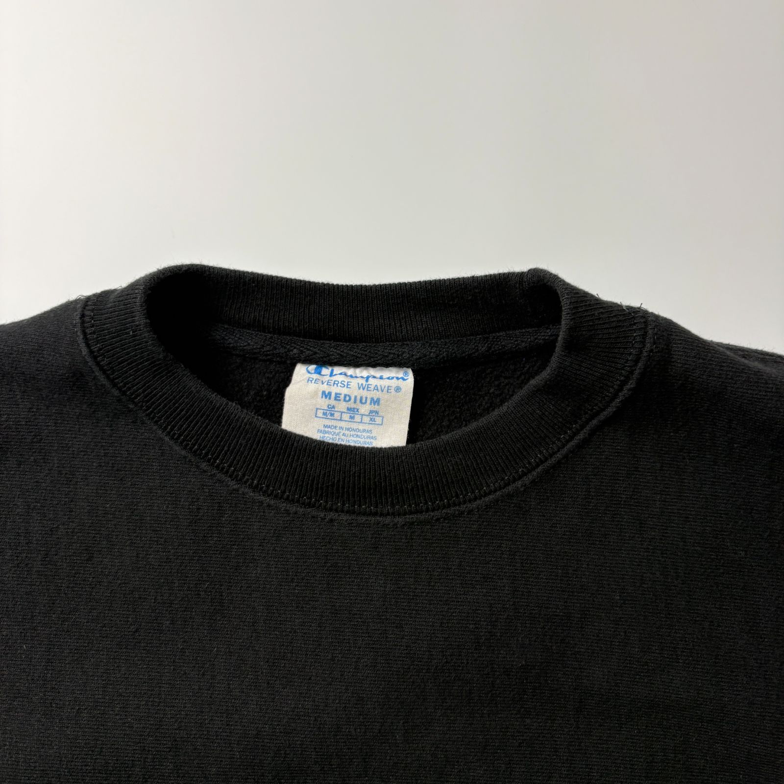 Champion チャンピオン リバースウィーブ M ブラック 黒 スウェット 