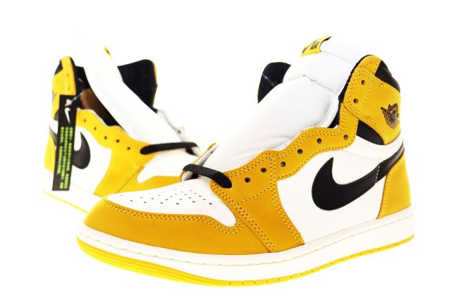 ナイキ NIKE AIR JORDAN 1 RETRO HIGH OG YELLOW OCHRE 26.5cm DZ5485