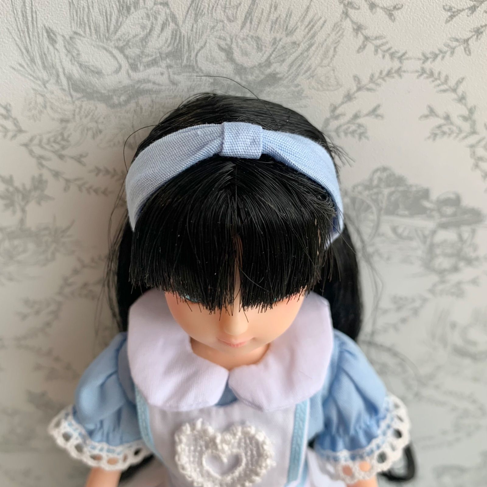 リカちゃん アリス風メイド服 ワンピース エプロンセット ruruko