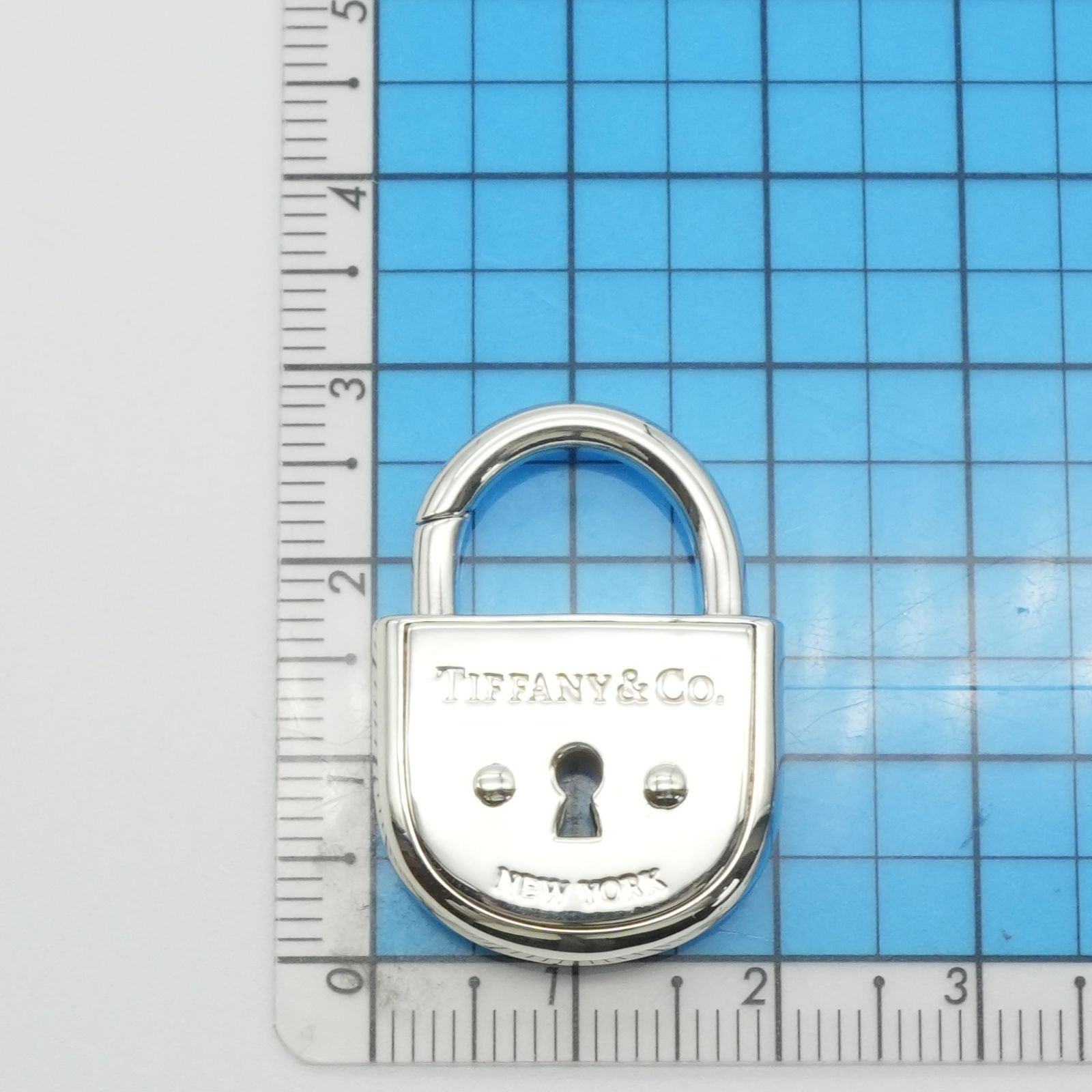 希少極美品 ティファニー アーク ロック カデナ チャーム/25-3228