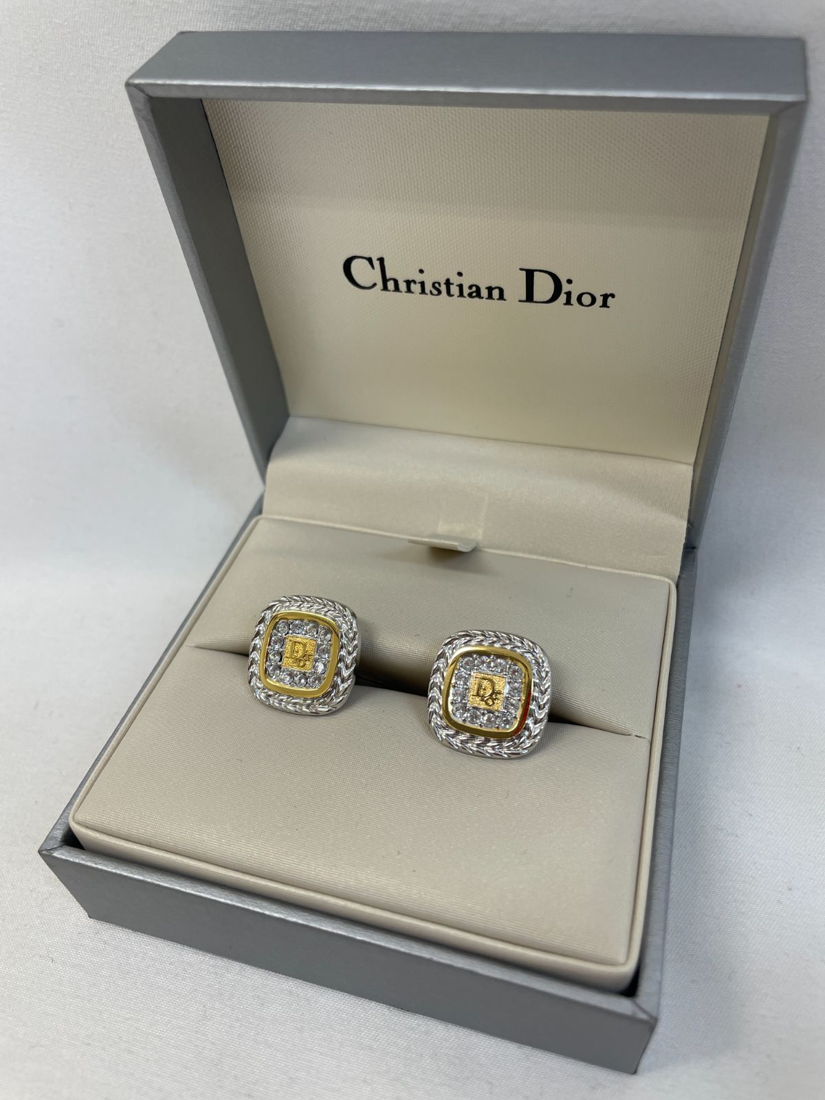 K【ヴィンテージ】Christian Dior クリスチャン ディオール カフス