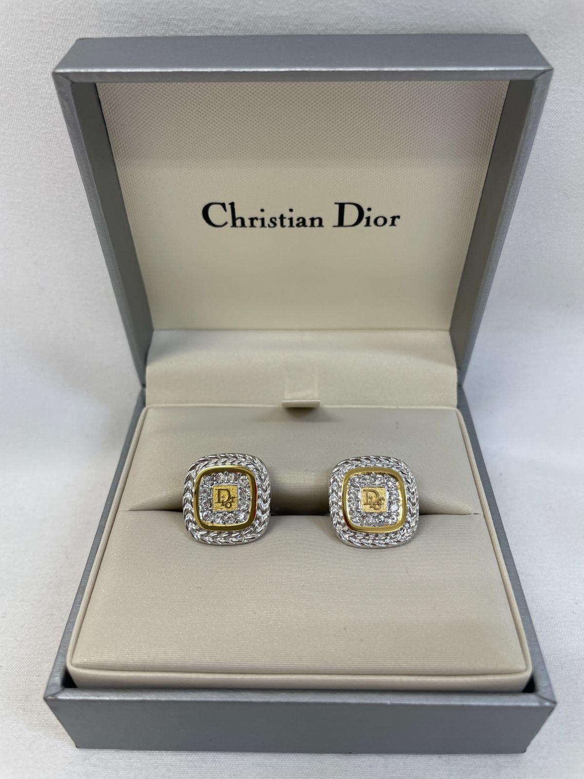 K【ヴィンテージ】Christian Dior クリスチャン ディオール カフス