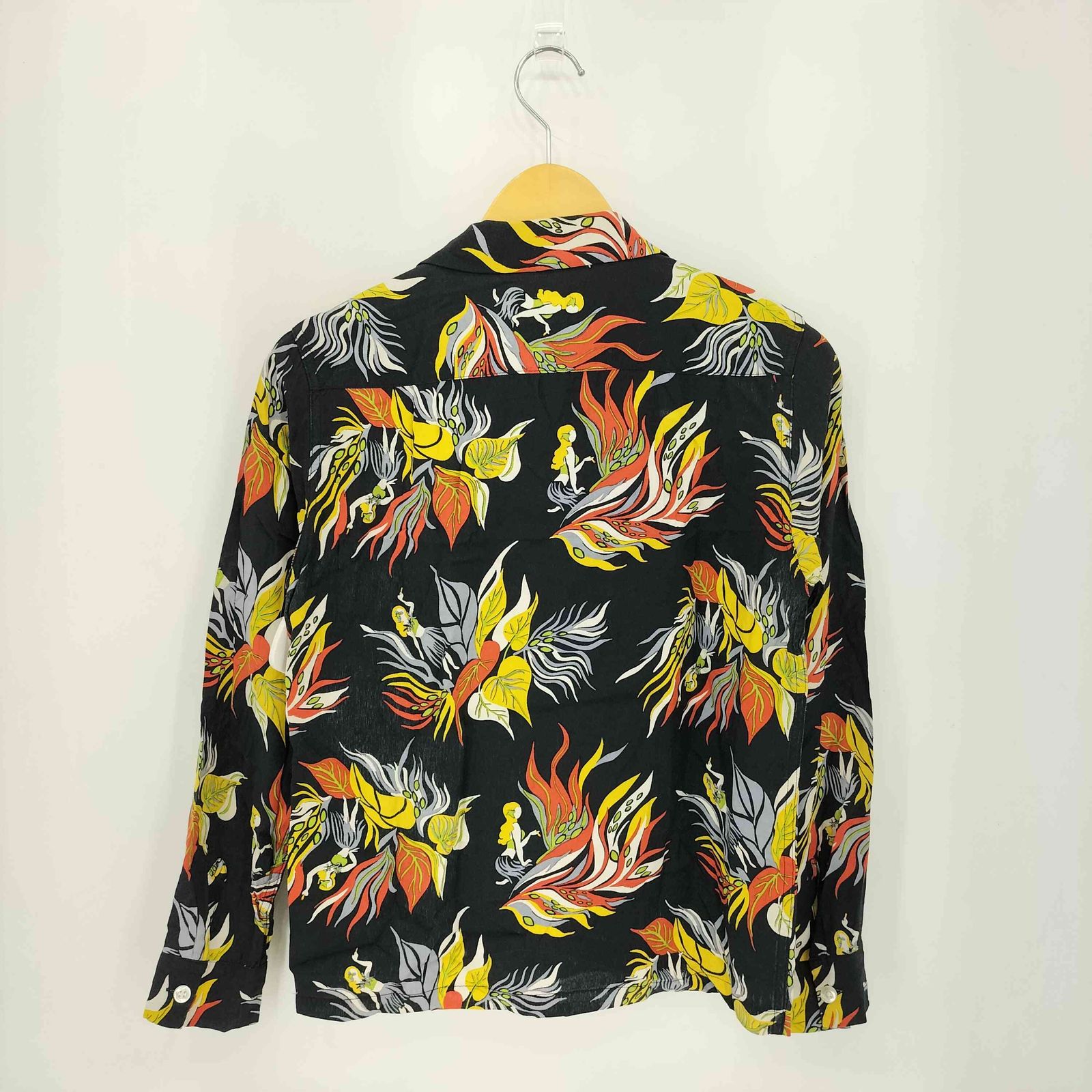 ワコマリア WACKO MARIA HAWAIIAN SHIRT L/S 開襟 アロハシャツ メンズ