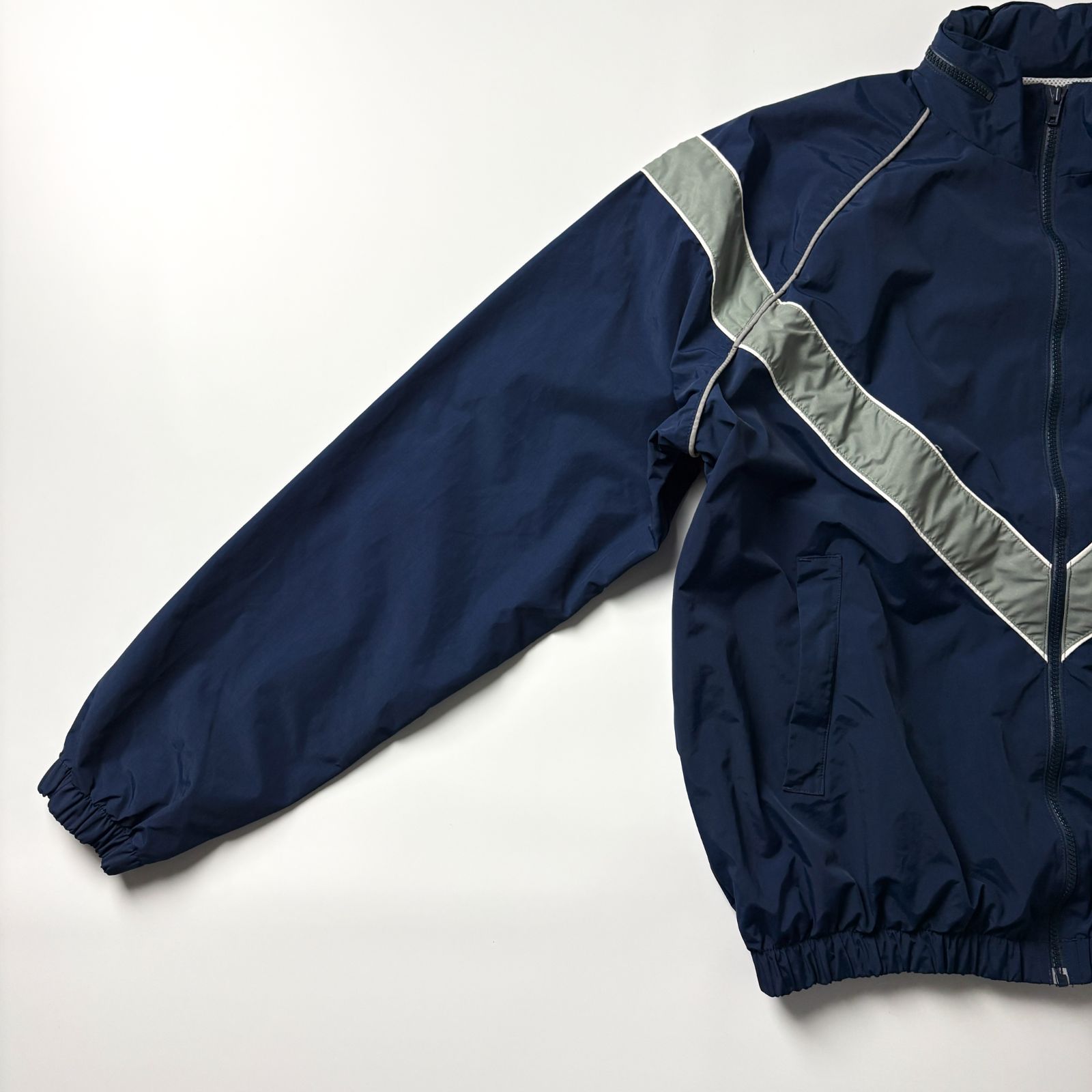 米空軍 USAF PTU トレーニングジャケット L ネイビー 紺 ナイロン 