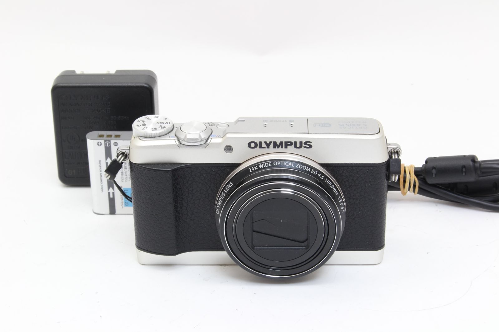 B+ (並品) OLYMPUS オリンパス STYLUS SH-1 シルバー 初期不良返品無料