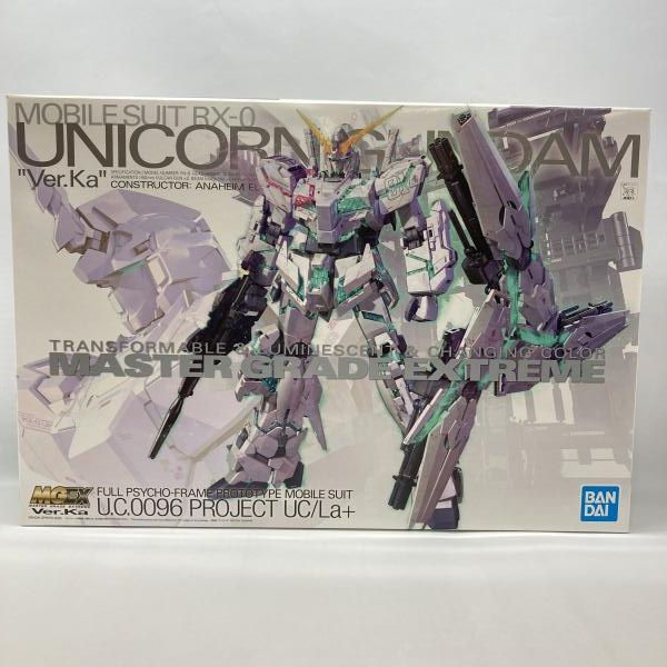 中古】ｶﾞﾝﾀﾞﾑ）バンダイ 1/100 MGEX ユニコーンガンダム Ver.Ka