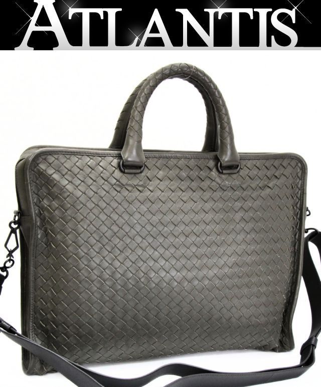 ボッテガヴェネタ BOTTEGA VENETA イントレチャート ビジネスバッグ