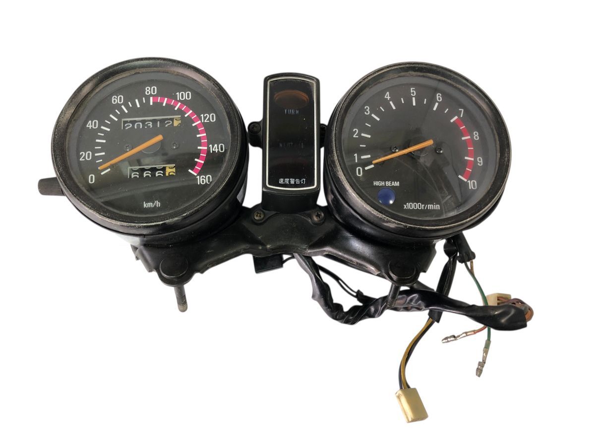 YAMAHA SR500 2J3 初期型 メーター レストア OHベースにも 針手回し