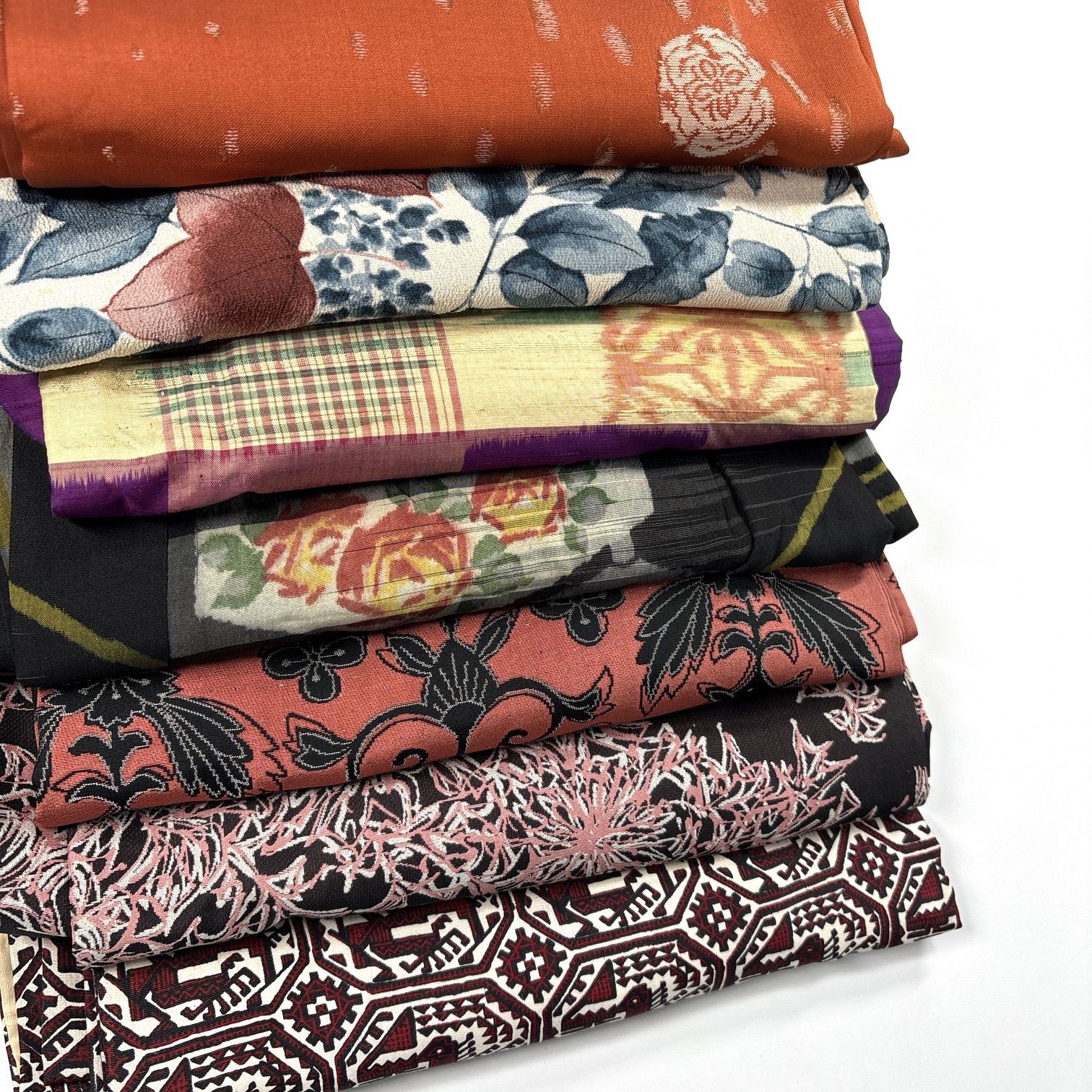 アンティーク 着物 7枚 正絹 着物まとめ売り 同梱購入歓迎 リメイク用