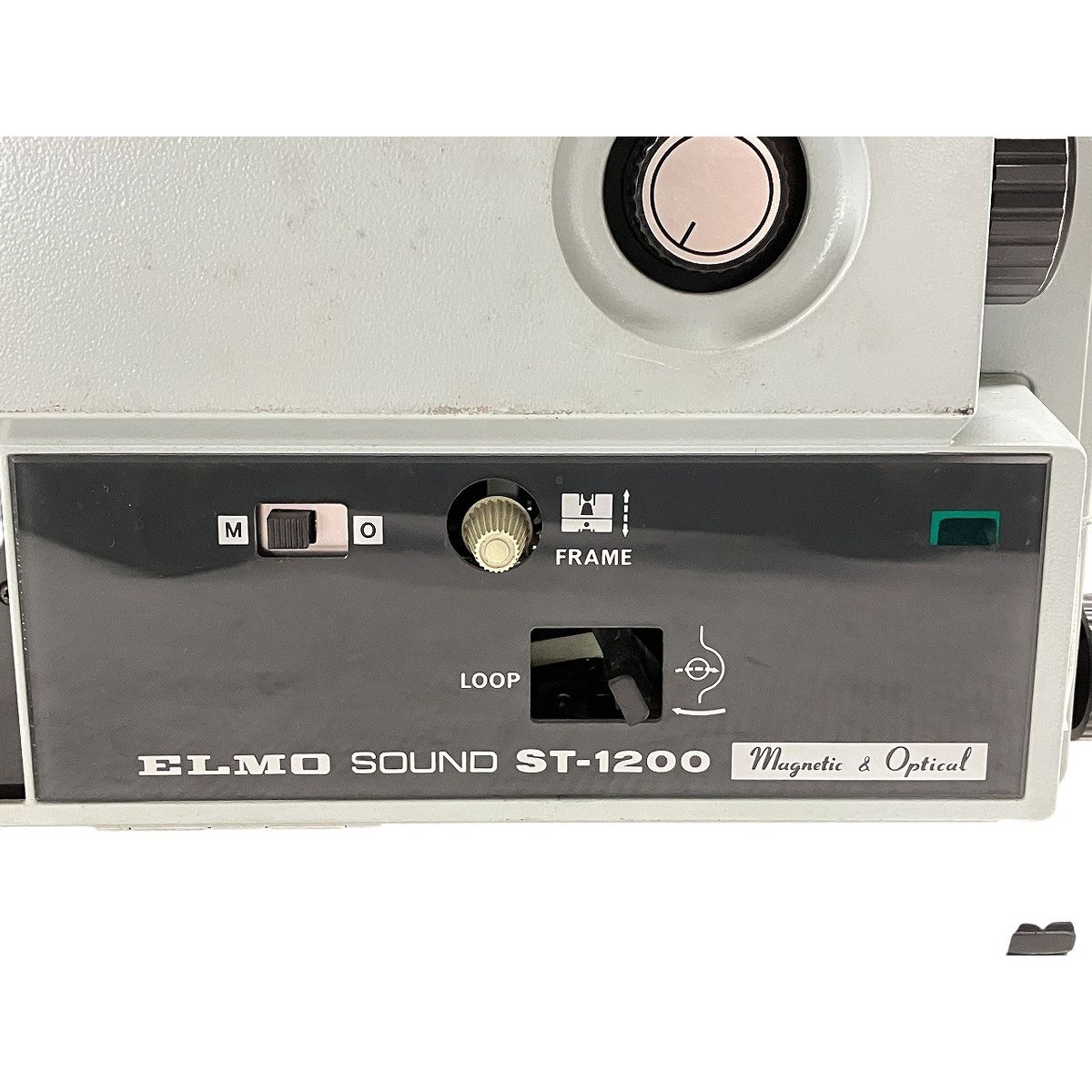 ELMO エルモ ST-1200 Magnetic&Optical ソフト付き 通電のみ確認 8mm