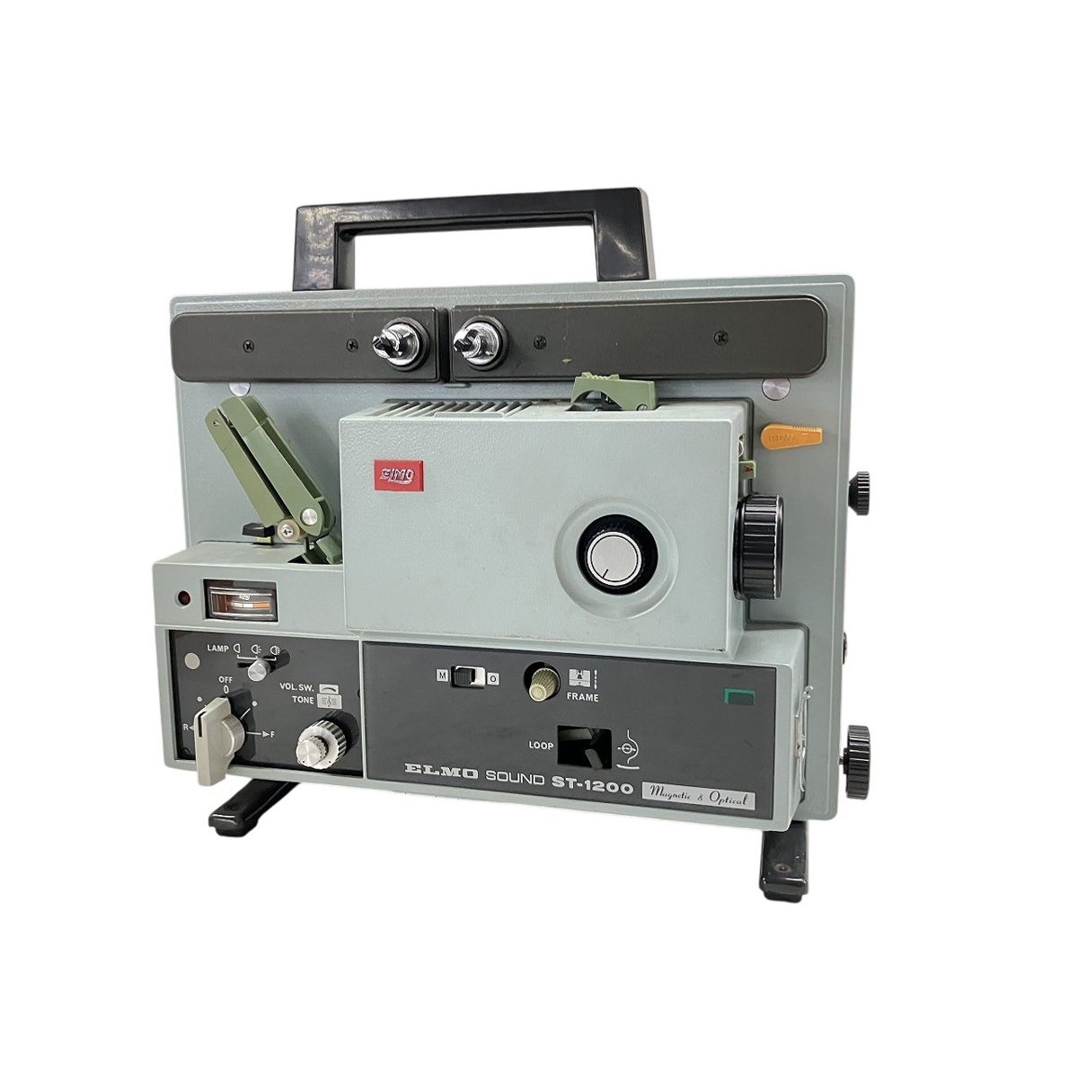 ELMO エルモ ST-1200 Magnetic&Optical ソフト付き 通電のみ確認 8mm