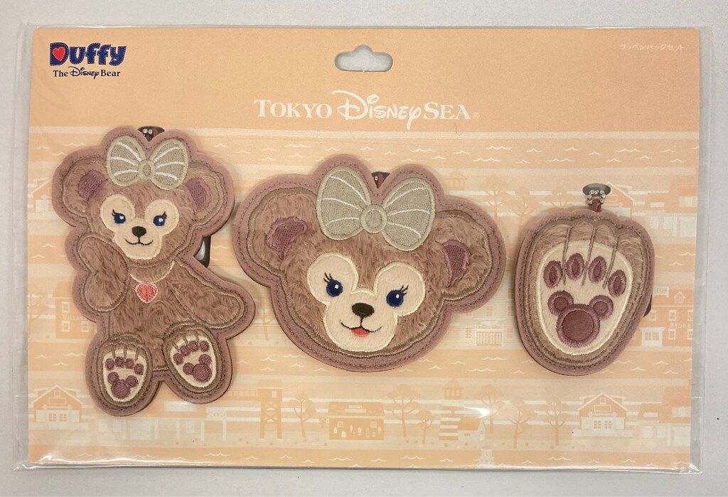 東京ディズニーシー ワッペンバッジセット Duffy and Friends シェリー