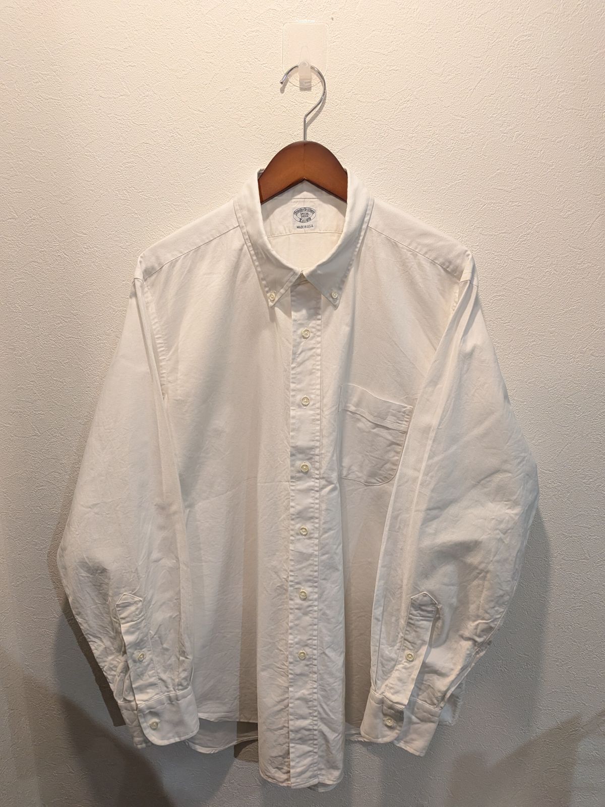 美品 USA製 Brooks Brothers ブルックスブラザーズ シャツ