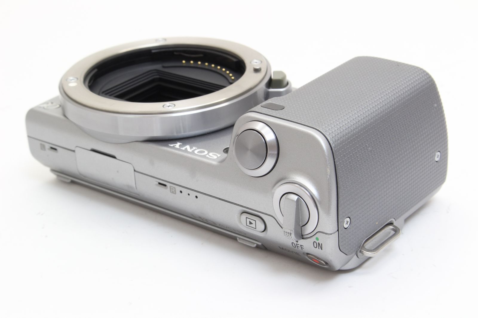 AB+ (良品) SONY ソニー NEX-5 シルバー 18-55mm レンズキット 初期