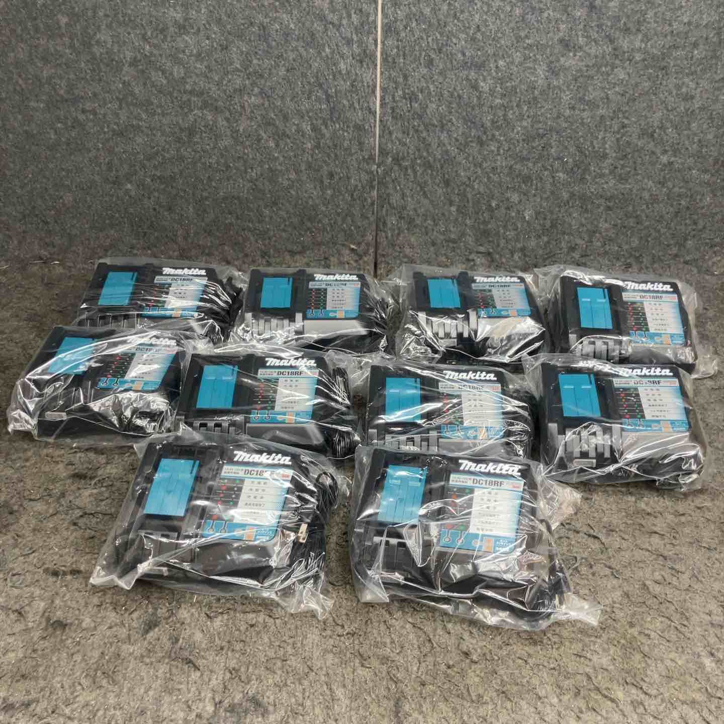 マキタ(makita) 急速充電器 DC18RF 10台 まとめ 純正【鴻巣店】 【公式 