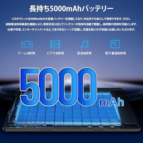 タブレット - FancyDay Android15 タブレット 10インチ 24GB+128GB+1TB