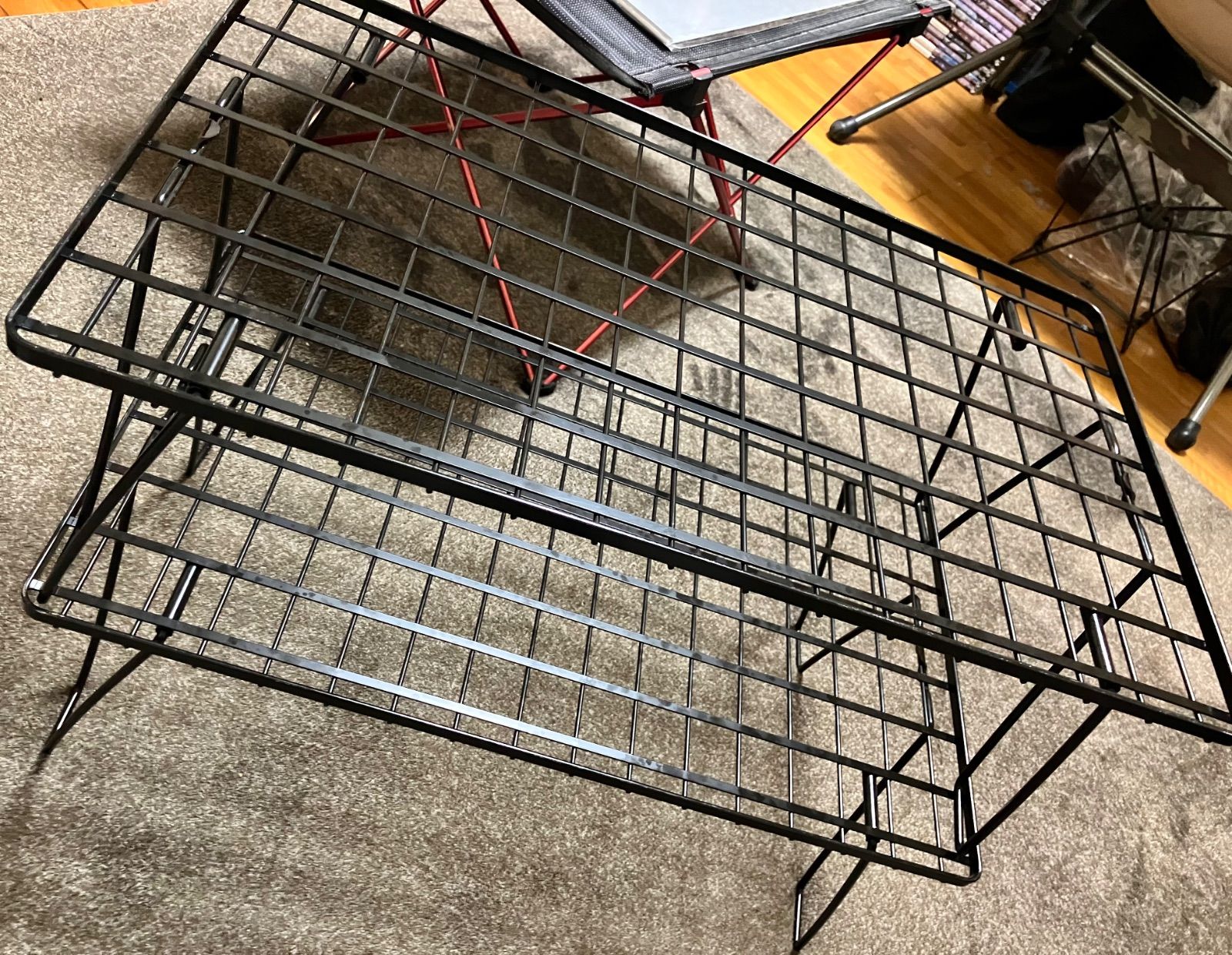 UNIFLAME ユニフレーム フィールドラック ブラック 2台セット 新品同様