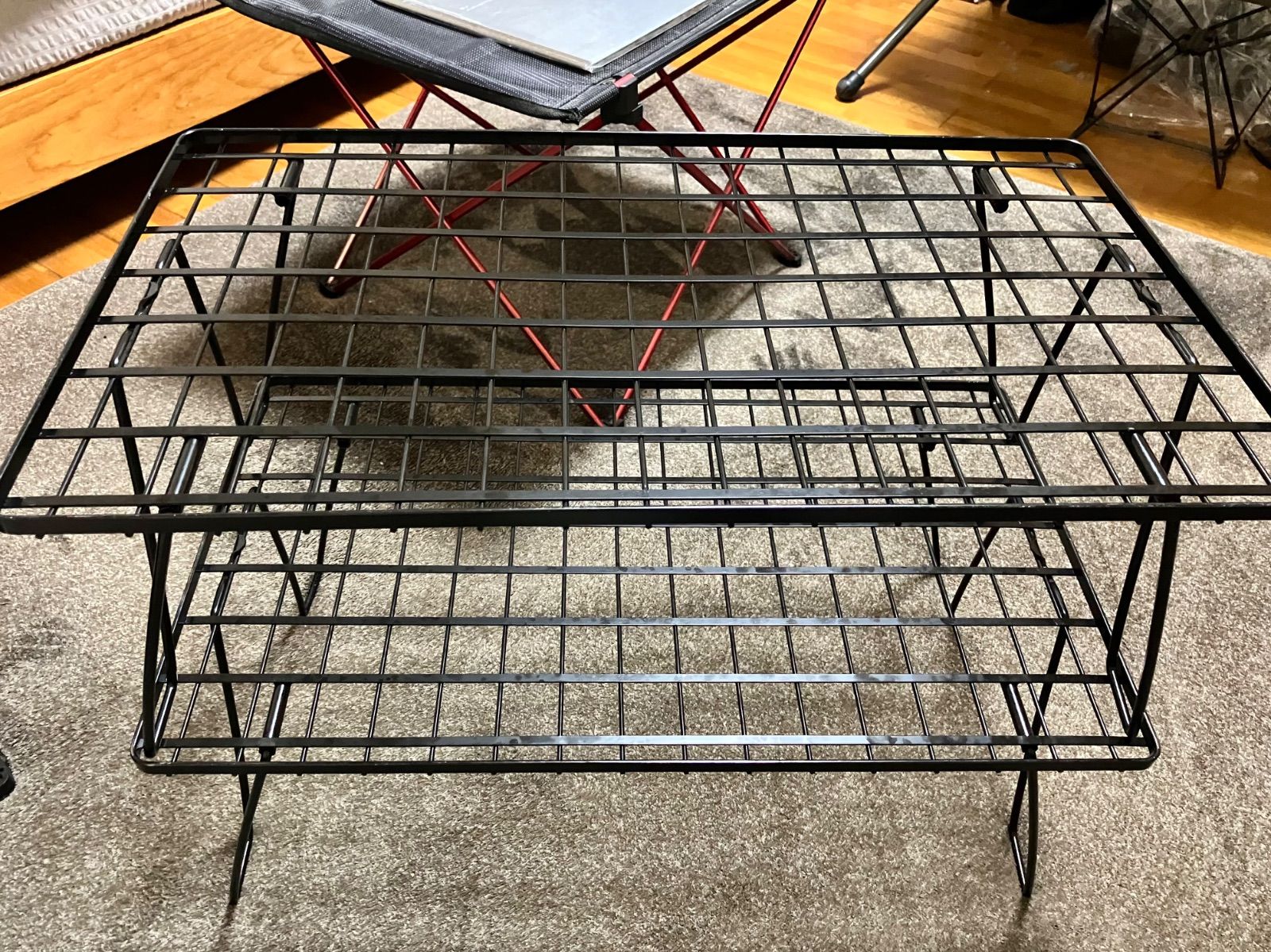 UNIFLAME ユニフレーム フィールドラック ブラック 2台セット 新品同様