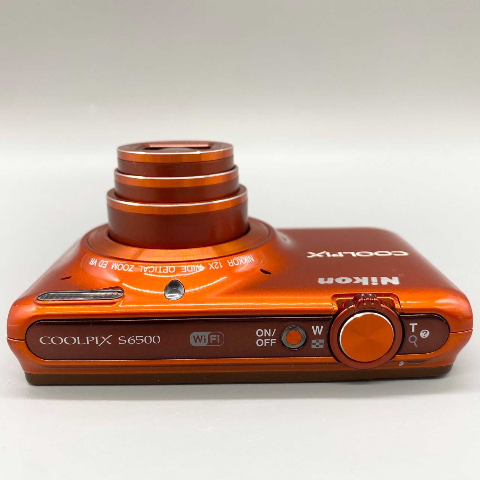 NIKON COOLPIX S6500 オレンジ - メルカリ