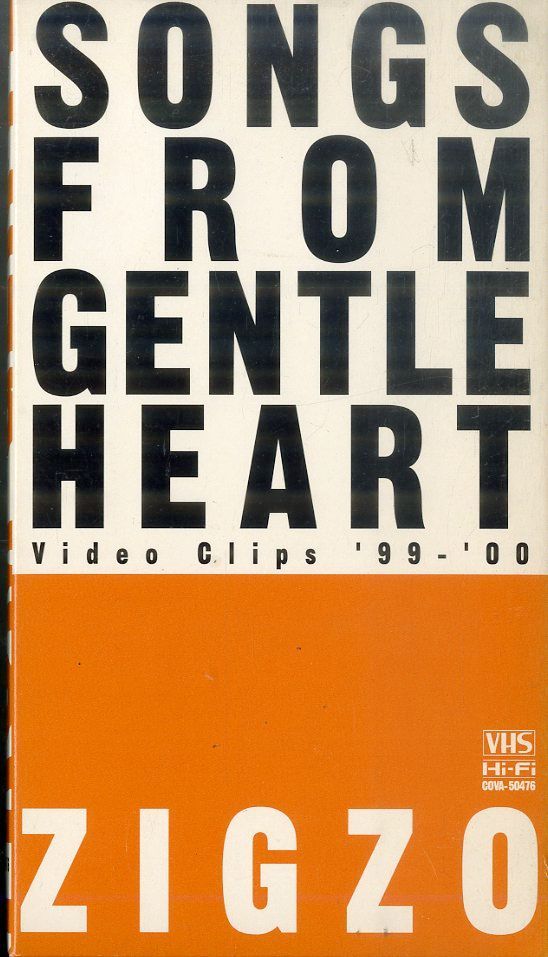 VHSビデオ / ZIGZO / Songs From Gentle Heart～Video Clips '99