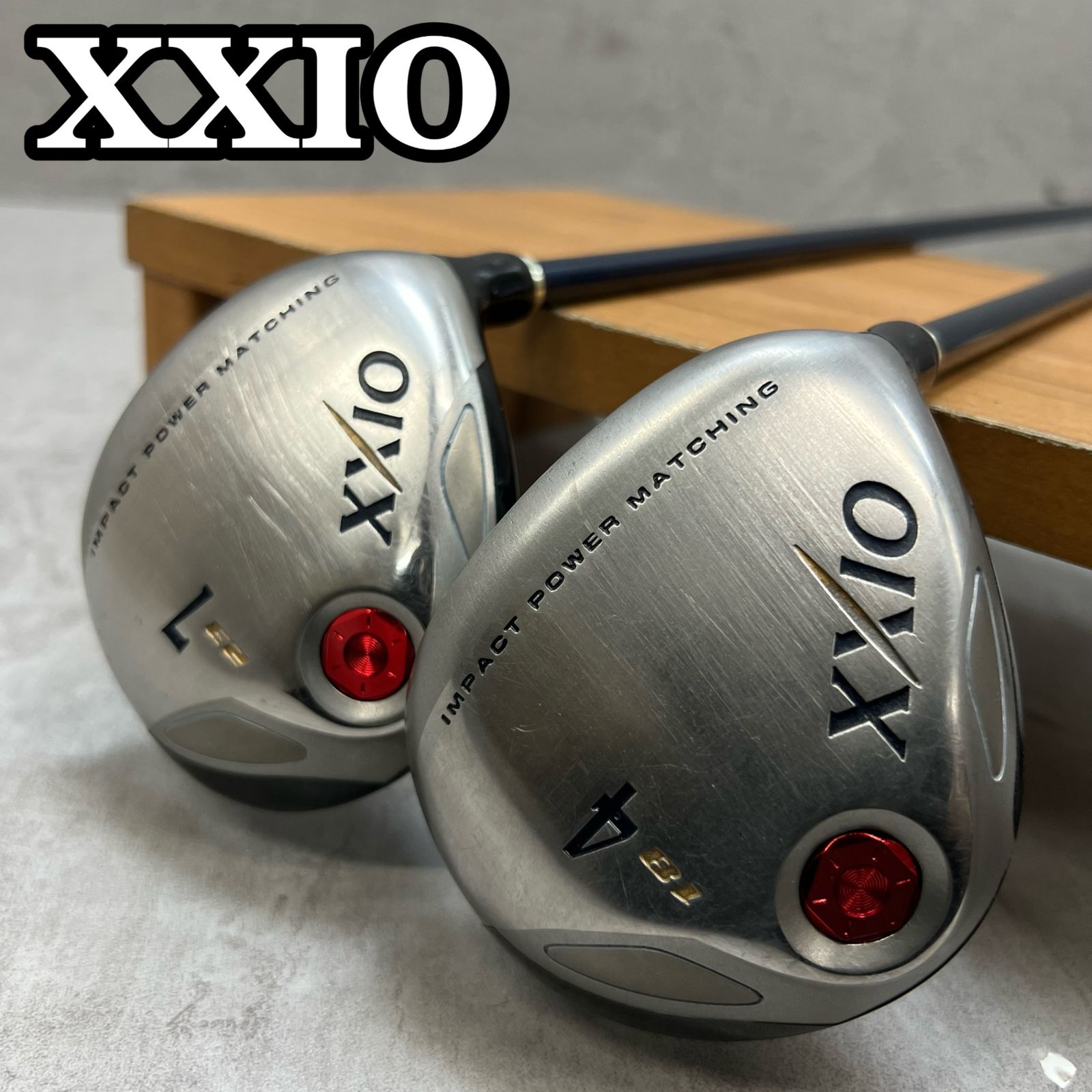 ゼクシオ 4代目 MP400 レディースゴルフ ウッド2本セット A 右利き用