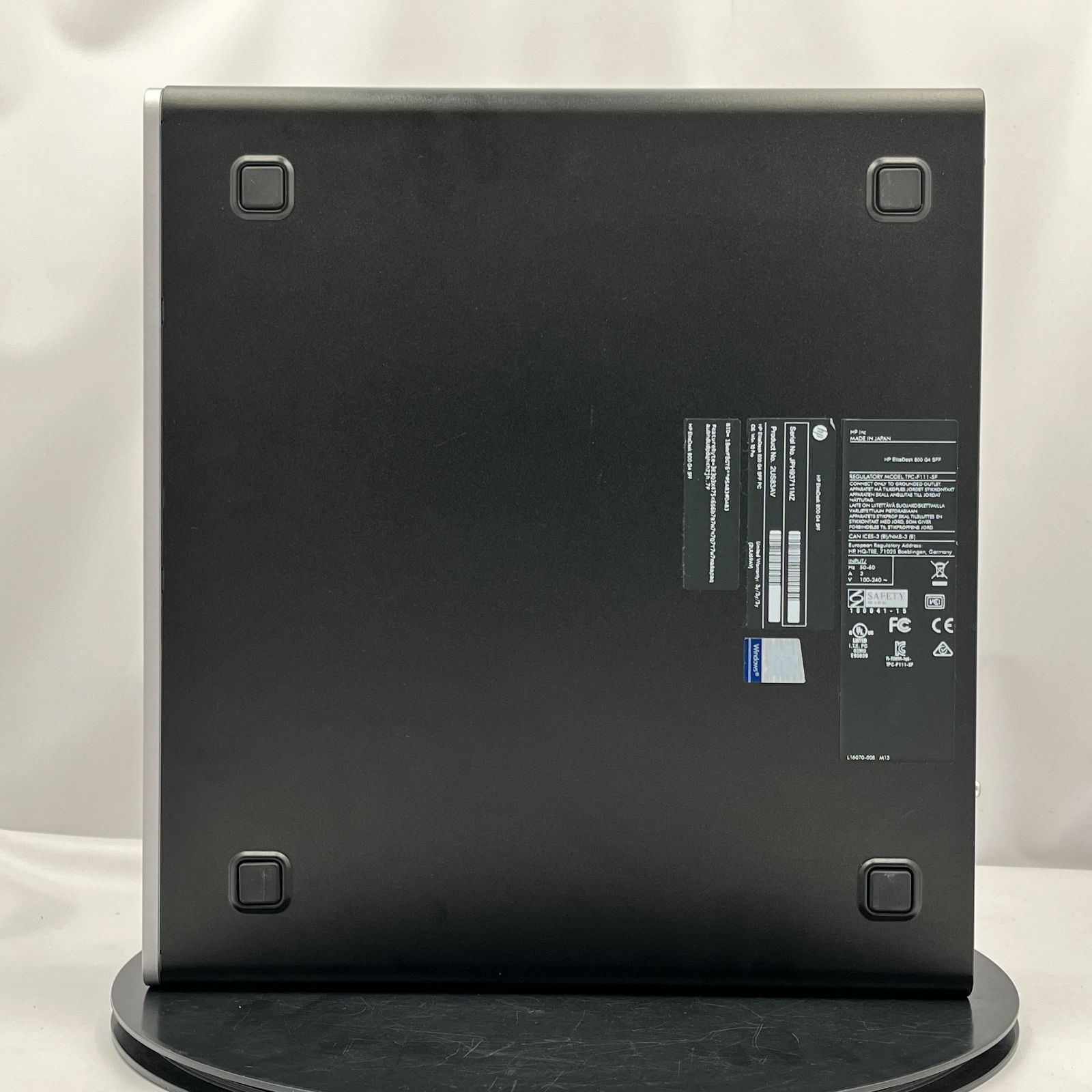 ジャンク】HP EliteDesk 800 G4 i7-8700 OS無 - メルカリ