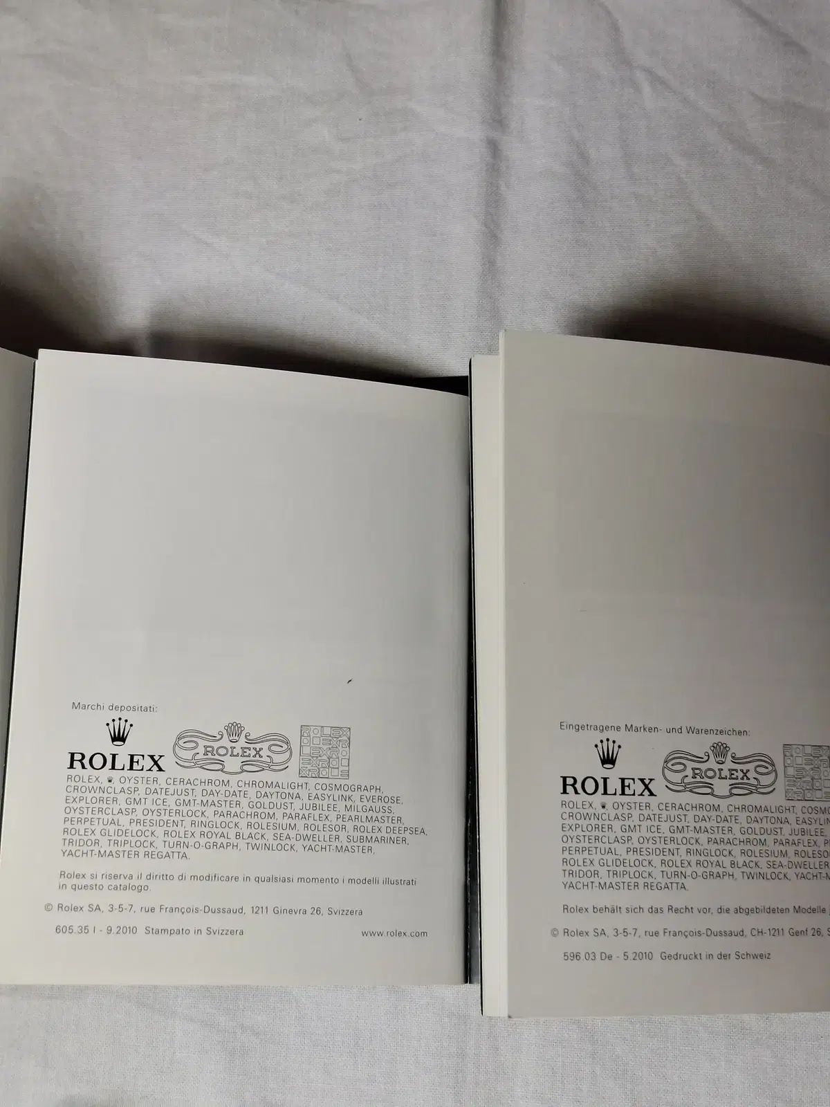 ROLEX ロレックス 正規品 説明書 ブックレット 50巻 まとめ - メルカリ