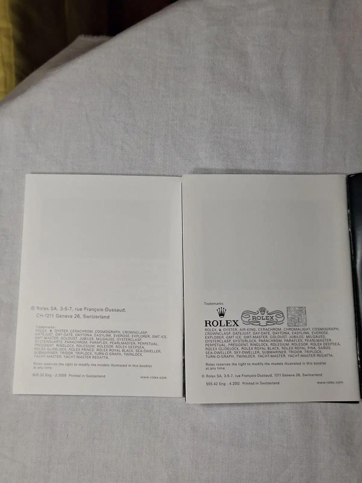 ROLEX ロレックス 正規品 説明書 ブックレット 50巻 まとめ - メルカリ