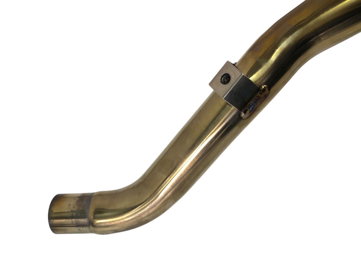 ヤマハ セロー250 ビームス フロントパイプ チタン サブチャンバー付