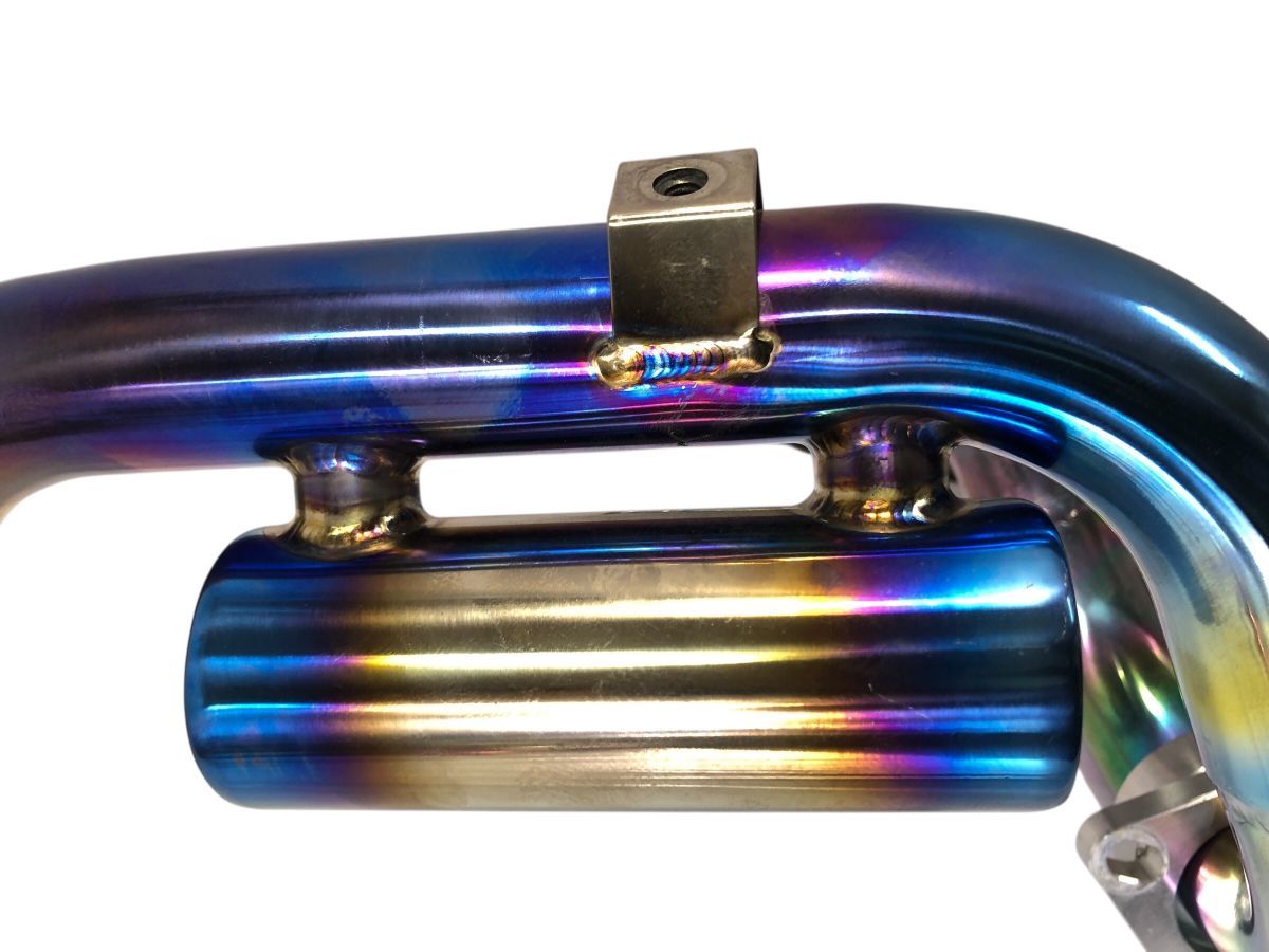 ヤマハ セロー250 ビームス フロントパイプ チタン サブチャンバー付