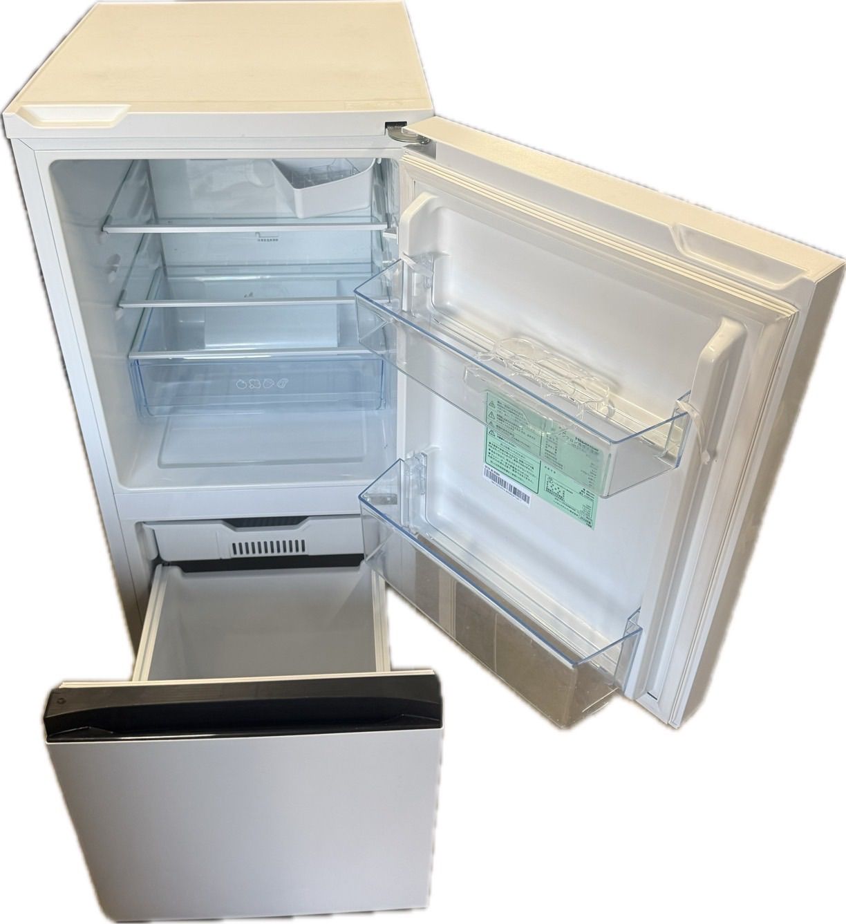 神奈川県限定配達】Hisense《ハイセンス》2ドア ノンフロン冷凍冷蔵庫