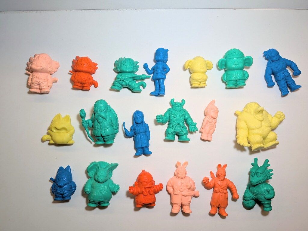 バンダイ スタンダード ドラゴンボール消しゴム 其之一 全19種 其之一