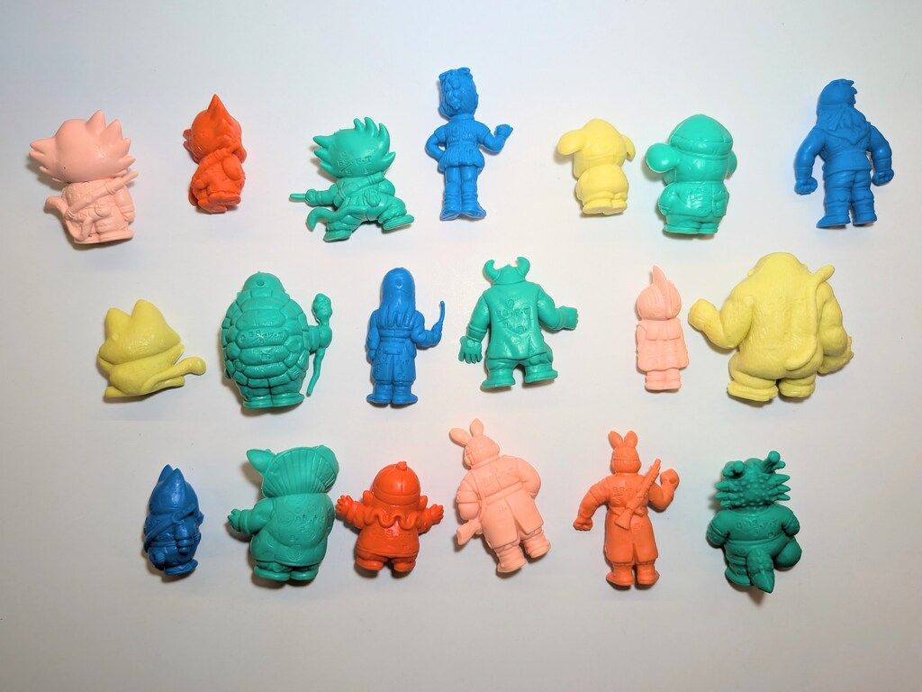 バンダイ スタンダード ドラゴンボール消しゴム 其之一 全19種 其之一