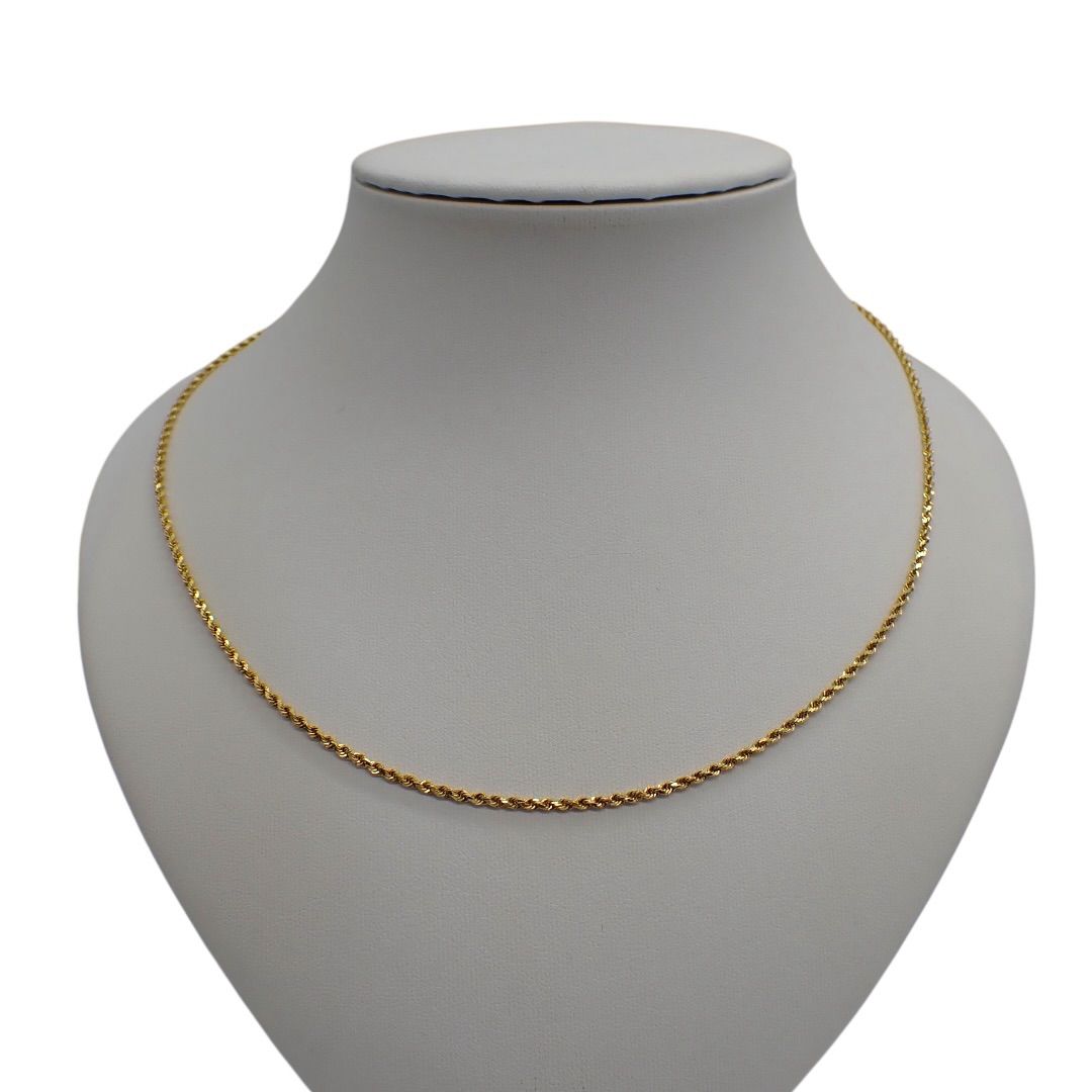 AVALANCHE アヴァランチ アバランチ 50㎝ ロープ ネックレス 10K