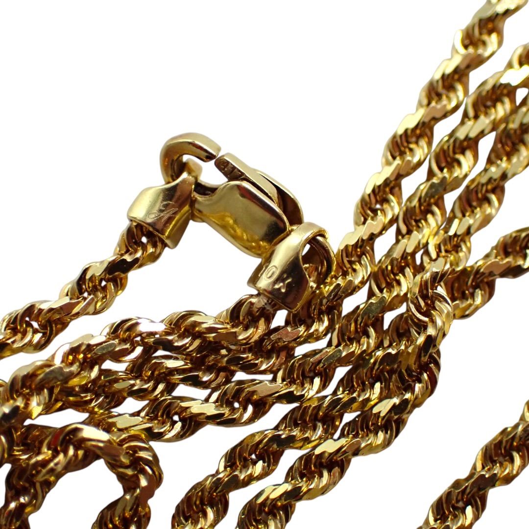 AVALANCHE アヴァランチ アバランチ 50㎝ ロープ ネックレス 10K