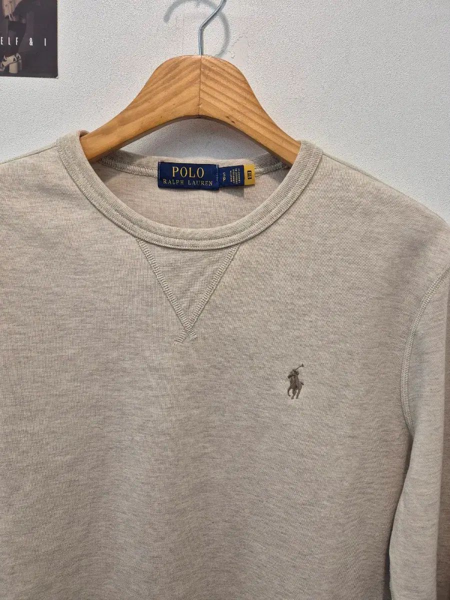 ポロラルフローレン スウェット ベージュ S - メルカリ